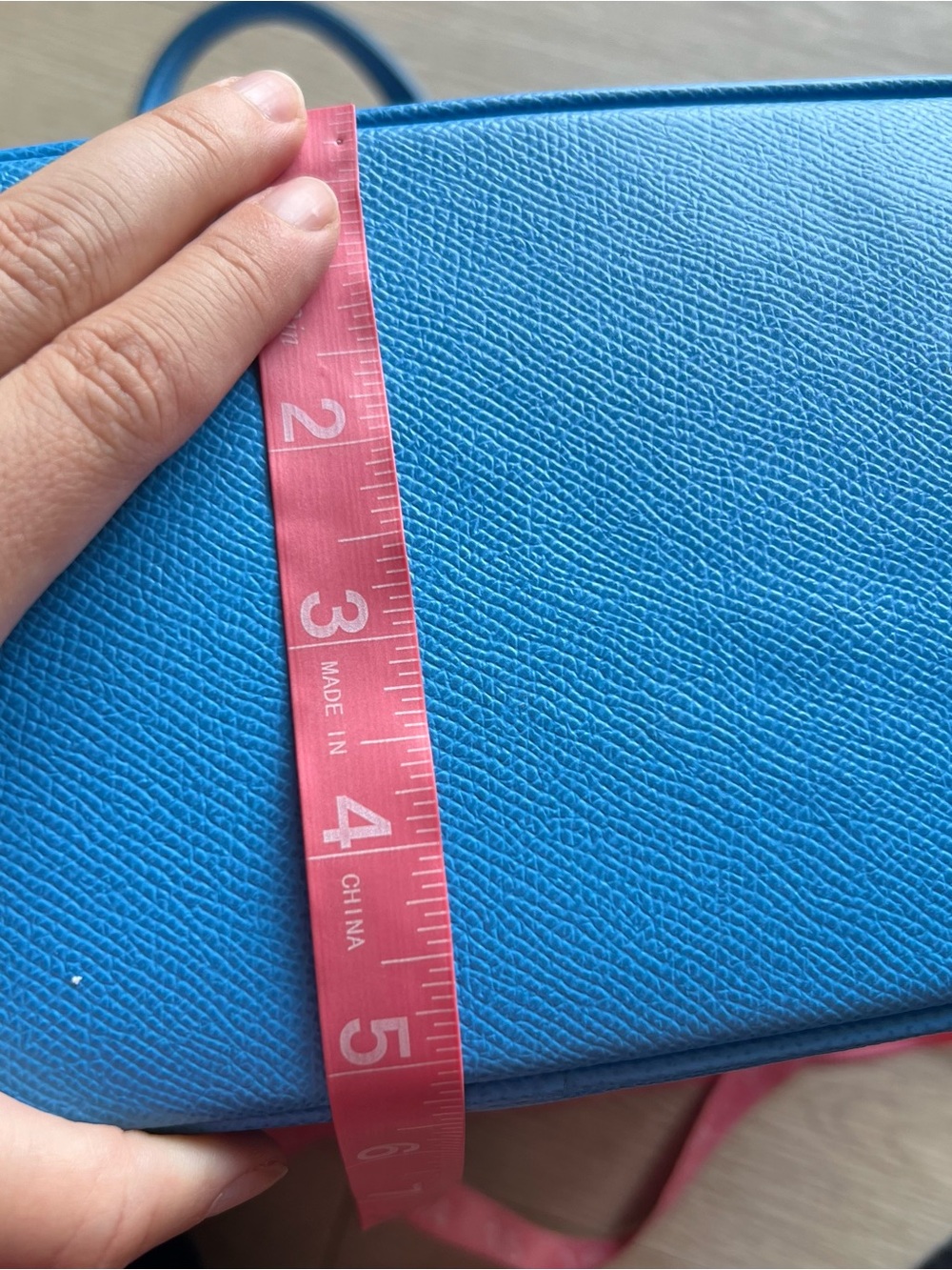 Dooney & Bourke Blue Leather Tote - Picture 11 of 11